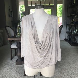 Fluxus drape neck top